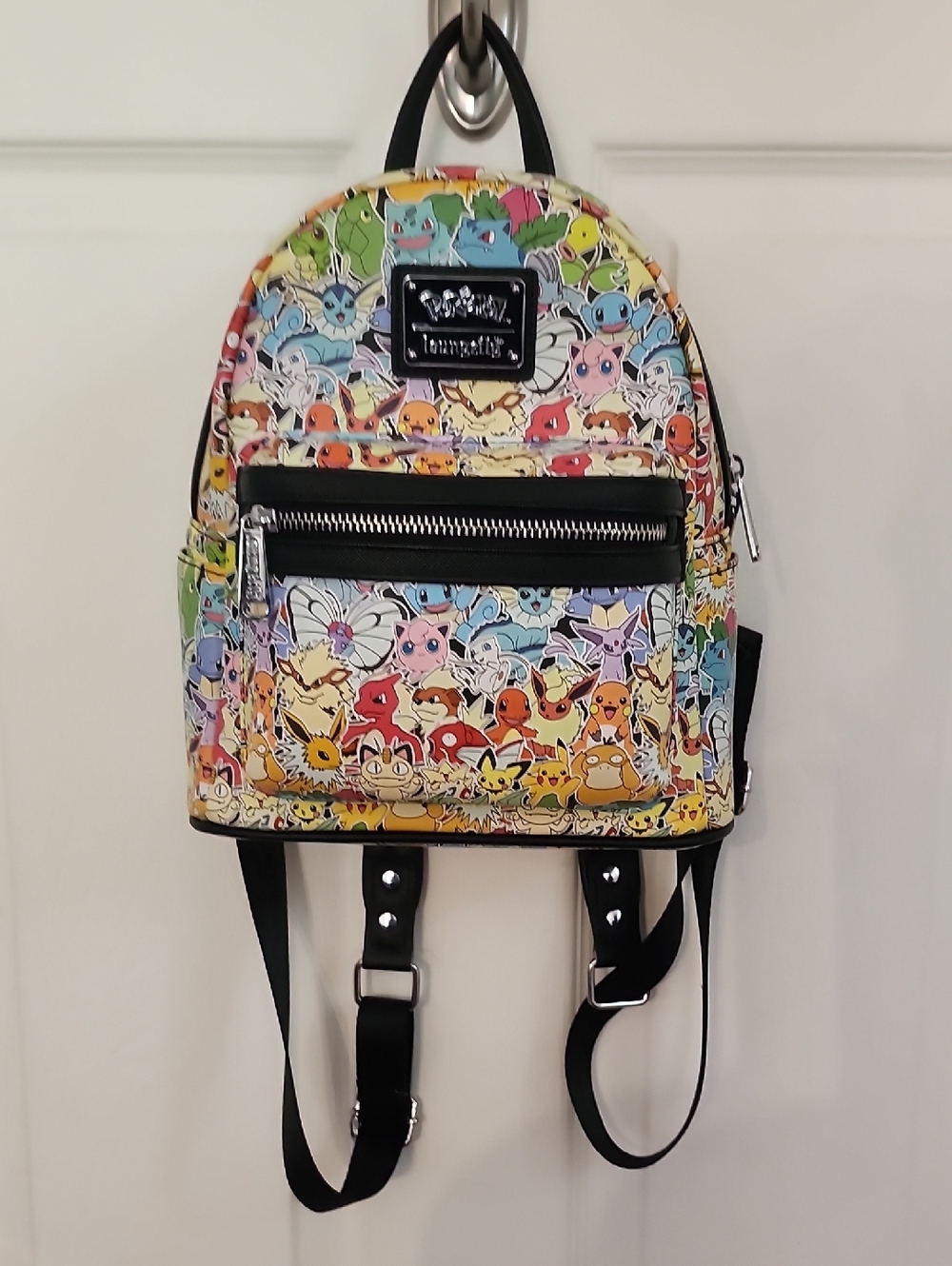 Loungefly Pokémon Character Collage Mini Backpack - Black Trim